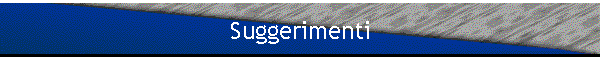 Suggerimenti